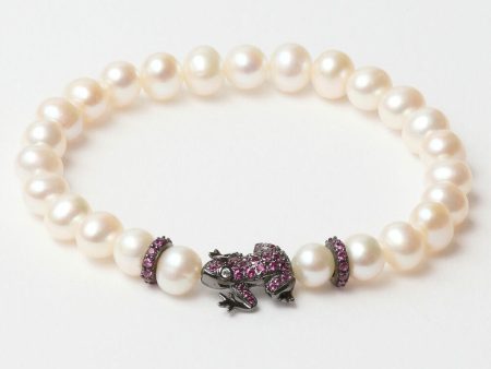 Ladies  Bracelet Lancaster JLA-BR-FROG-5-WH 16 mm Online Hot Sale