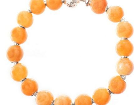 Ladies  Bracelet Thomas Sabo KT0142-866-10-L17 Orange 20 cm For Sale