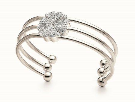 Bracelet Folli Follie 3B0F041C Silver (17 cm) For Sale