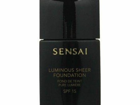 Fluid Foundation Make-up Luminous Sheer Foundation Sensai 4973167228357 (30 ml) Hot on Sale