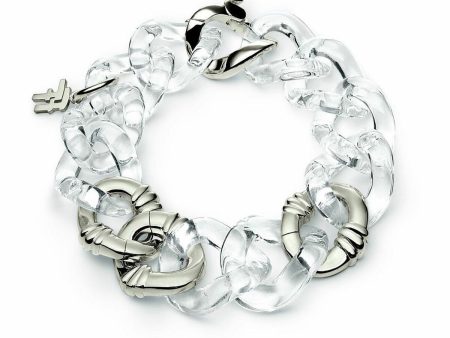 Ladies  Bracelet Folli Follie 4B1F004C 17 cm Discount