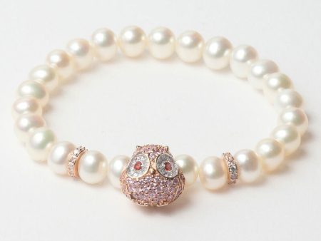 Ladies  Bracelet Lancaster JLA-BR-OWL-2-WH 16 mm Sale