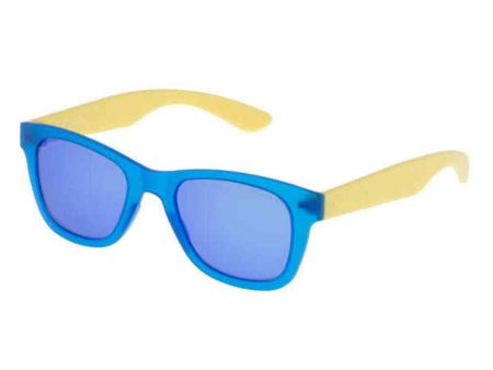 Child Sunglasses Police SK039 Blue For Cheap