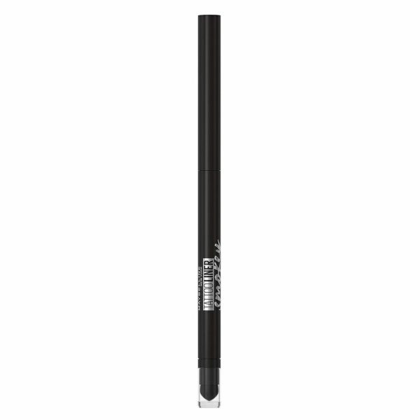 2 in 1 lip and eye liner Tattoo Smokey Black Maybelline Online now