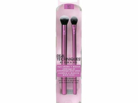 Make-up Brush Real Techniques Eye Shade Blend (2 pcs) 2 Pieces For Discount