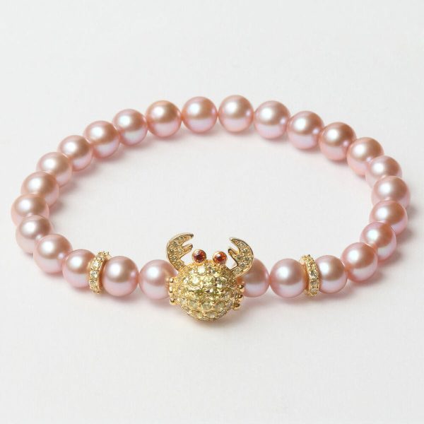 Ladies  Bracelet Lancaster JLA-BR-CRAB-6-PU 16 mm Online now