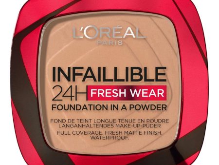 Powder Make-up Base L Oreal Make Up Infallible 24H Fresh Wear (9 g) Discount