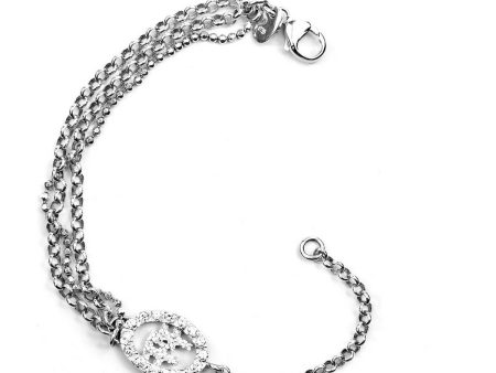 Ladies  Bracelet Folli Follie 3B7S046CM 18 cm For Cheap