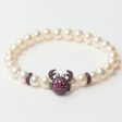 Ladies  Bracelet Lancaster JLA-BR-CRAB-5-WH 16 mm Online Hot Sale