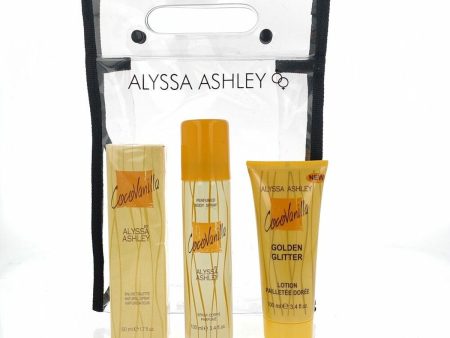 Women s Perfume Set Alyssa Ashley EDT 3 Pieces For Cheap