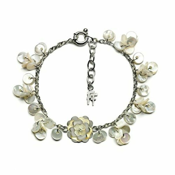 Ladies  Bracelet Folli Follie 2B14F003WW 23 cm For Discount