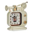 Table clock Camera Metal (10 x 28 x 25 cm) Sale