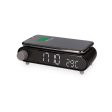 Alarm Clock KSIX Wireless loading Black Supply