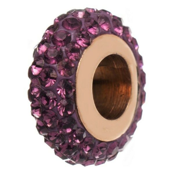 Ladies  Beads Folli Follie 3P0T024RV Purple 1,5 cm Discount