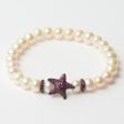 Ladies  Bracelet Lancaster JLA-BR-STAR-5-WH 16 mm Fashion