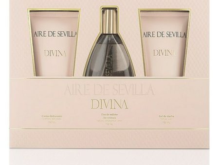 Women s Perfume Set Divina Aire Sevilla 3 Pieces (3 pcs) For Sale