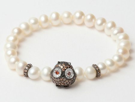 Ladies  Bracelet Lancaster JLA-BR-OWL-4-WH 16 mm Online now