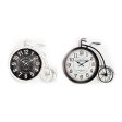 Wall Clock DKD Home Decor 60 x 6 x 50 cm Crystal Black Bicycle White Iron Vintage (2 Units) on Sale