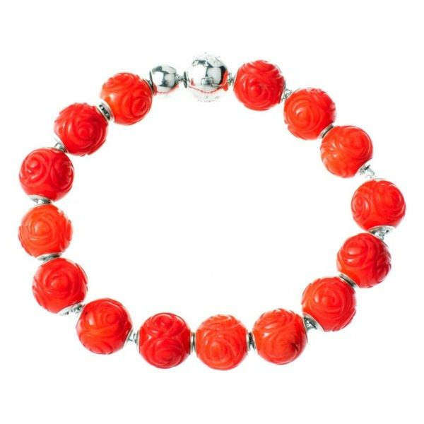 Ladies  Bracelet Thomas Sabo KT0147-870-10-L17 Red 20 cm on Sale