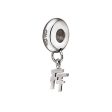 Ladies  Beads Folli Follie 1P16F011 Silver 1 cm Hot on Sale