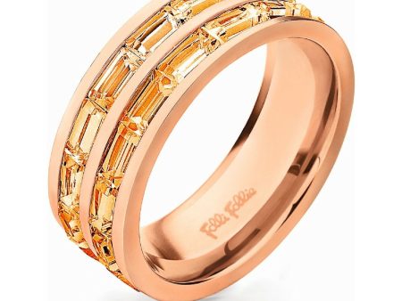 Ladies  Ring Folli Follie 3R13T001RS_Acero Rosado-50 (10) Supply