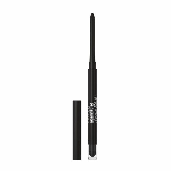 2 in 1 lip and eye liner Tattoo Smokey Black Maybelline Online now