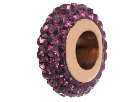 Ladies  Beads Folli Follie 3P0T024RV Purple 1,5 cm Discount