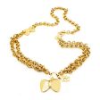 Ladies  Necklace Folli Follie 1N6T158Y 32 cm Hot on Sale