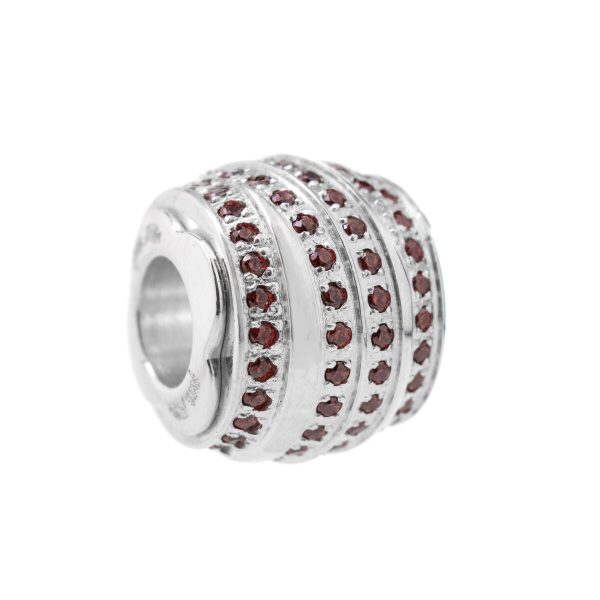 Ladies  Beads Folli Follie 3P16F016R Grey 1,5 cm Online Hot Sale