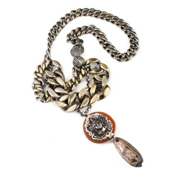 Ladies  Necklace Folli Follie 4N1B115EB 60 cm Online now