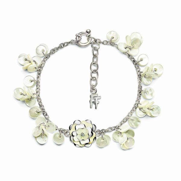 Ladies  Bracelet Folli Follie 2B14F003WW 23 cm For Discount