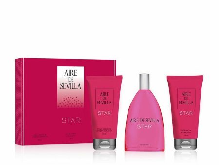 Women s Perfume Set Aire Sevilla Star 3 Pieces (3 pcs) Cheap