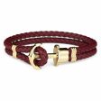 Bracelet Paul Hewitt PH-PH-L-G-DB Maroon Online Sale