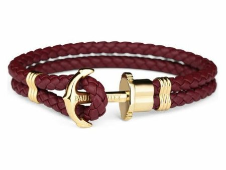 Bracelet Paul Hewitt PH-PH-L-G-DB Maroon Online Sale