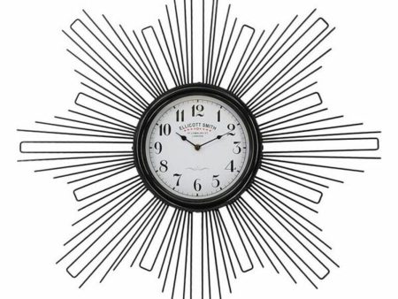 Wall Clock Versa VS-20460111 Metal MDF Wood 68 x 6,5 x 68 cm Fashion