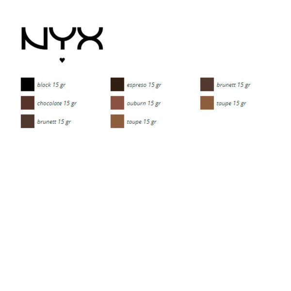 Eyebrow Make-up Fill & Fluff NYX (15 g) For Discount