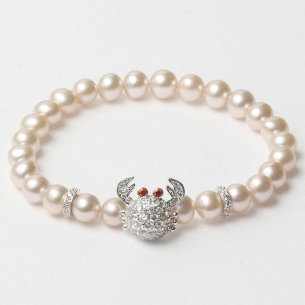 Ladies  Bracelet Lancaster JLA-BR-CRAB-3-WH 16 mm Cheap