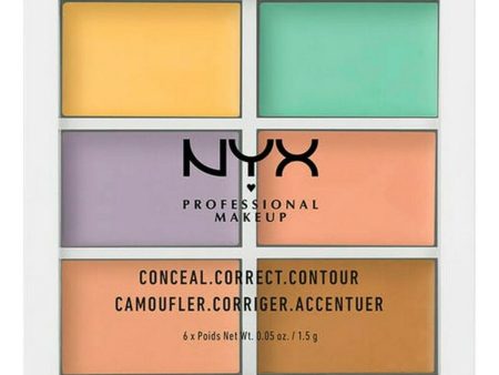 Compact Concealer Conceal NYX (6 x 1,5 g) Online now