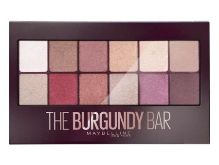 Eye Shadow Palette The Burgundy Bar Maybelline (9,6 g) Fashion