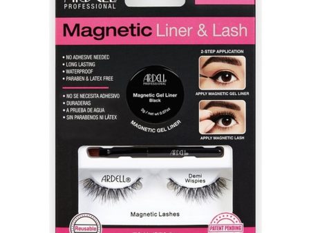 False Eyelashes Magnetic Demi Ardell AII36851 Fashion