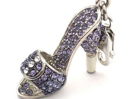 Woman s charm link Glamour GS1-19 (4 cm) Purple (4 cm) Online now