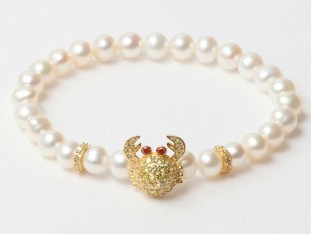 Ladies  Bracelet Lancaster JLA-BR-CRAB-6-WH 16 mm Hot on Sale