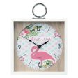 Wall Clock Pink 20 x 5 x 20 cm on Sale