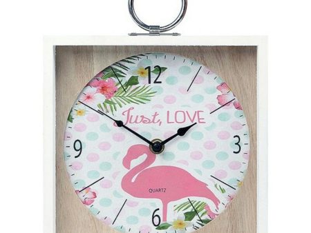 Wall Clock Pink 20 x 5 x 20 cm on Sale